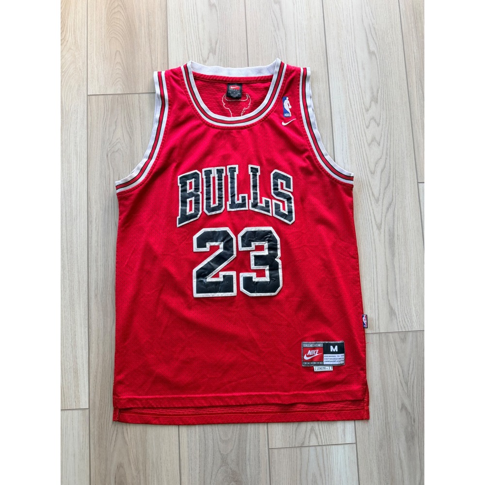 Vintage Nike Chicago Bulls Michael Jordan Jersey Mens M Red Stitched 23 NBA